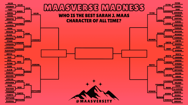 Maasverse Madness: Who is The Best Sarah J. Maas Character of All Time? (ELITE EIGHT!)