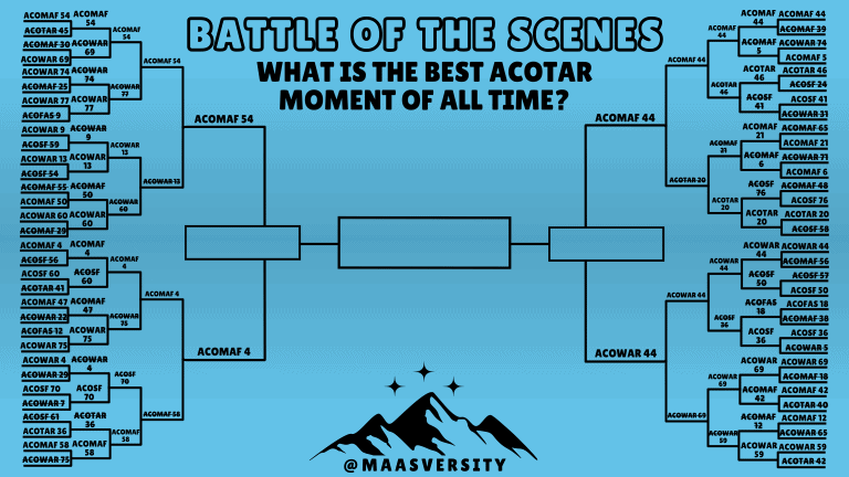 Battle of the Scenes: What is the Best ACOTAR Moment of All Time? (FINAL FOUR!)