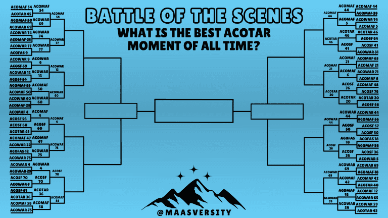 Battle of the Scenes: What is the Best ACOTAR Moment of All Time? (SWEET SIXTEEN!)